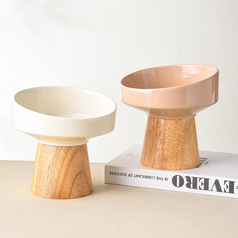 Cat Ceramic Puppy Bowl