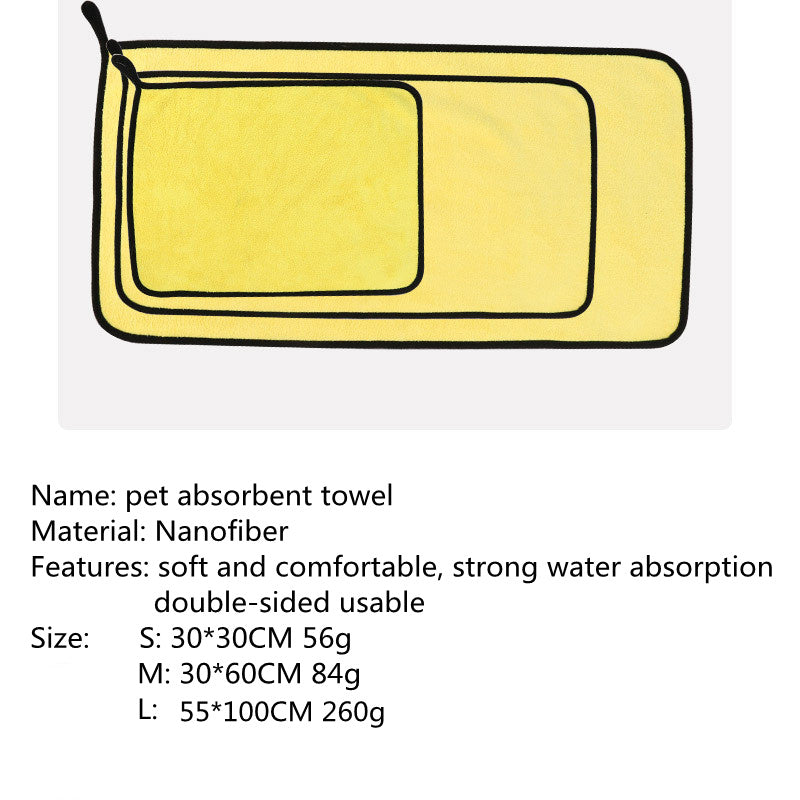 Pet Multi-size High Quality Pet Bath Towel