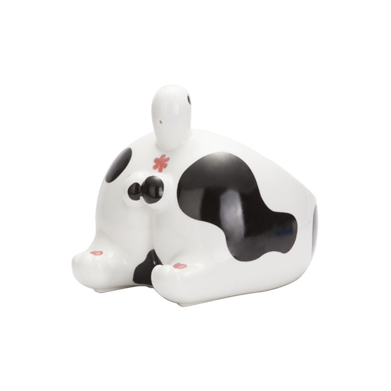 Ceramic Pet Holder High Feeding Bowl