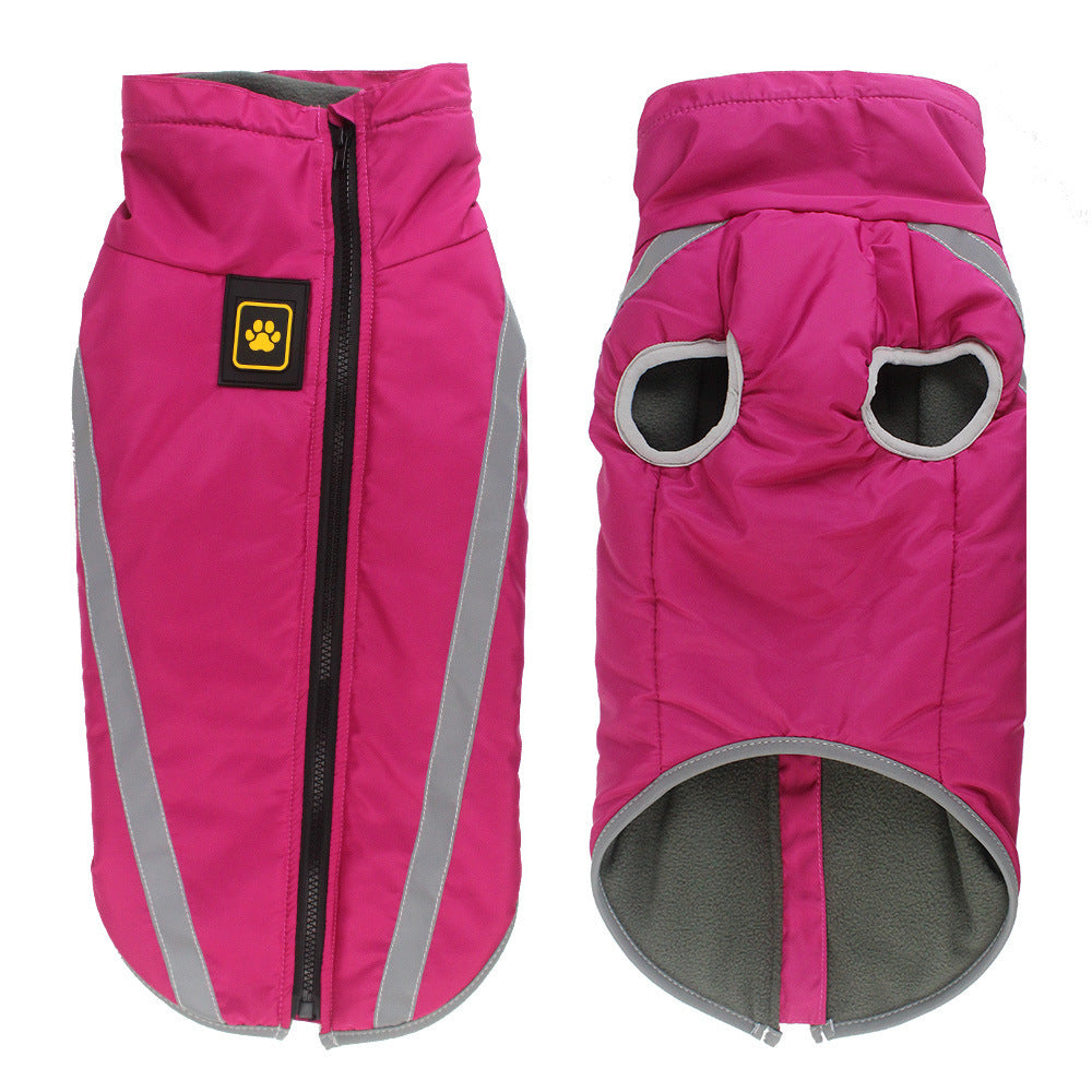 Winter Pet Reflective Padded Warm Jacket