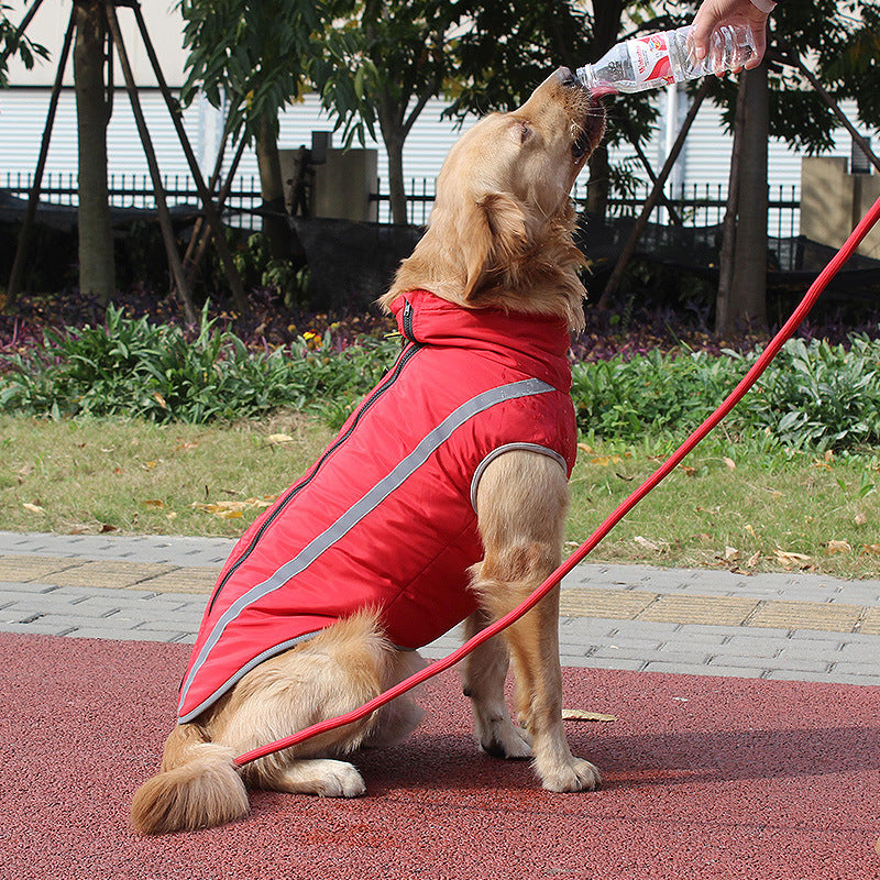 Winter Pet Reflective Padded Warm Jacket
