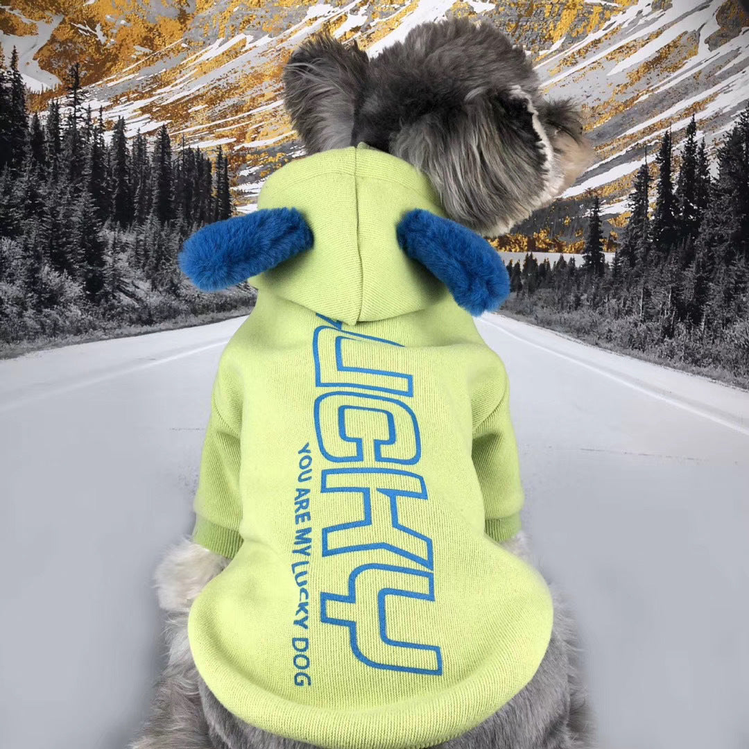 VIP Cat Plus Velvet Pet Sweater