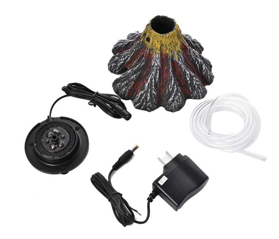 Fish Tank Creative Ornament Volcano