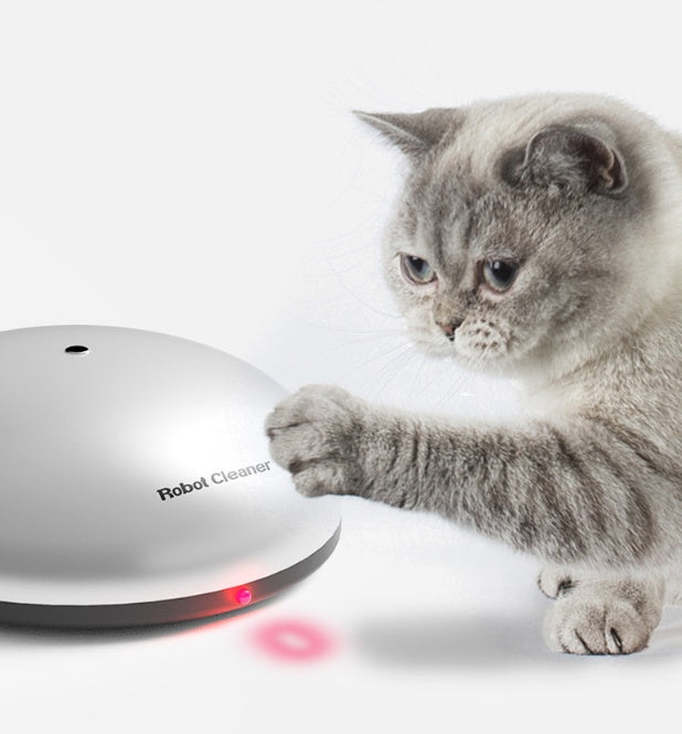Teasing cat sweeping robot Toy