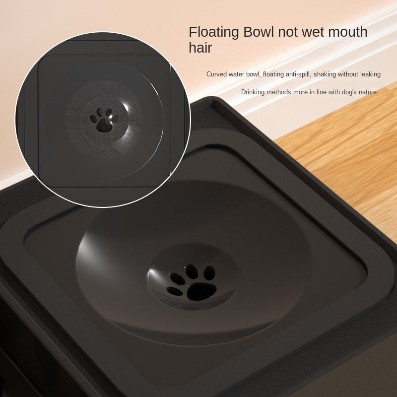 Dog Double Height Pets Feeding Bowls