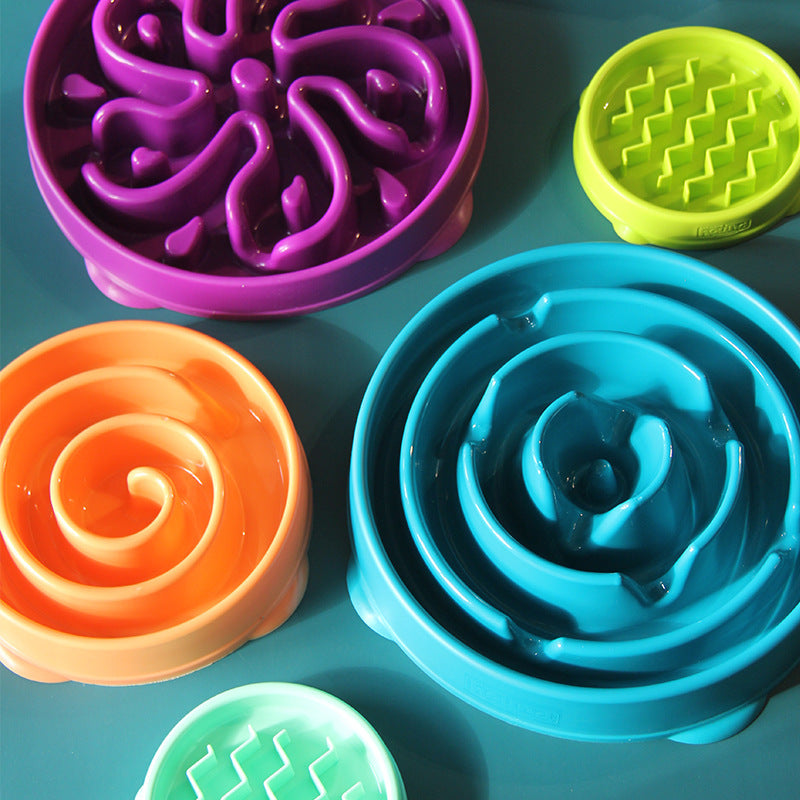Pet Slow Feeding Bowl Anti-choke