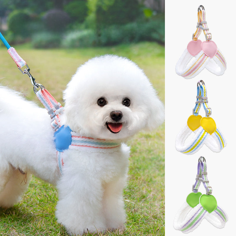 Breathable Corgi Vest Walking Dog Leash