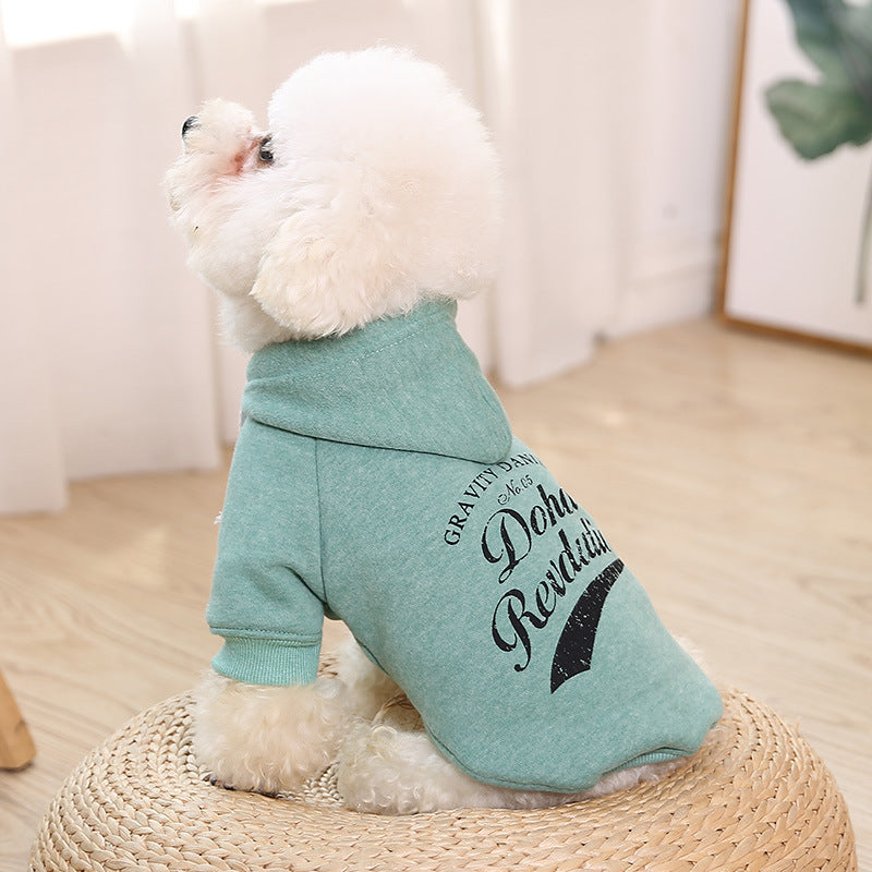 Autumn And Winter Pet Dog Pattern Sweater