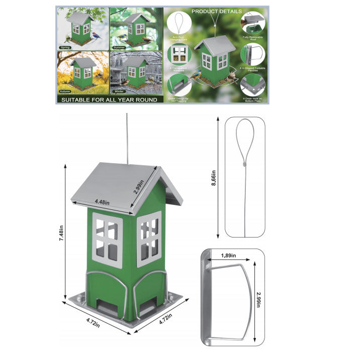 Outdoor Iron Bird Cage