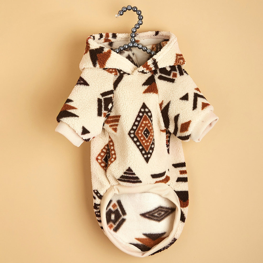 Plush Warm Pet Hooded Sweater