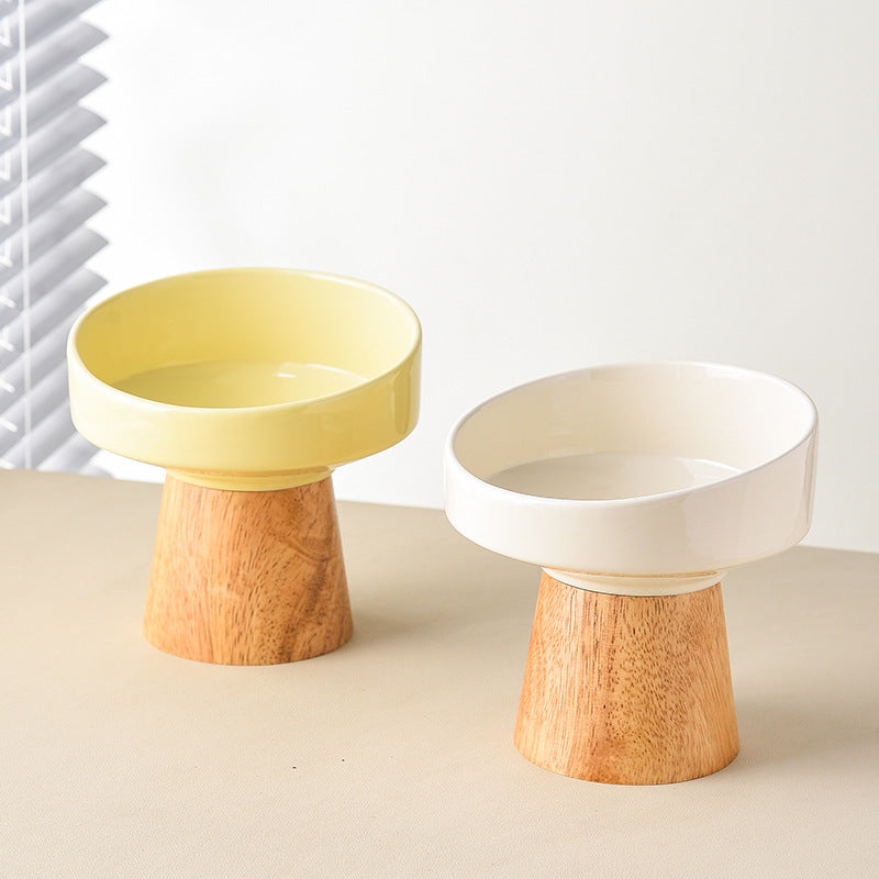 Cat Ceramic Puppy Bowl