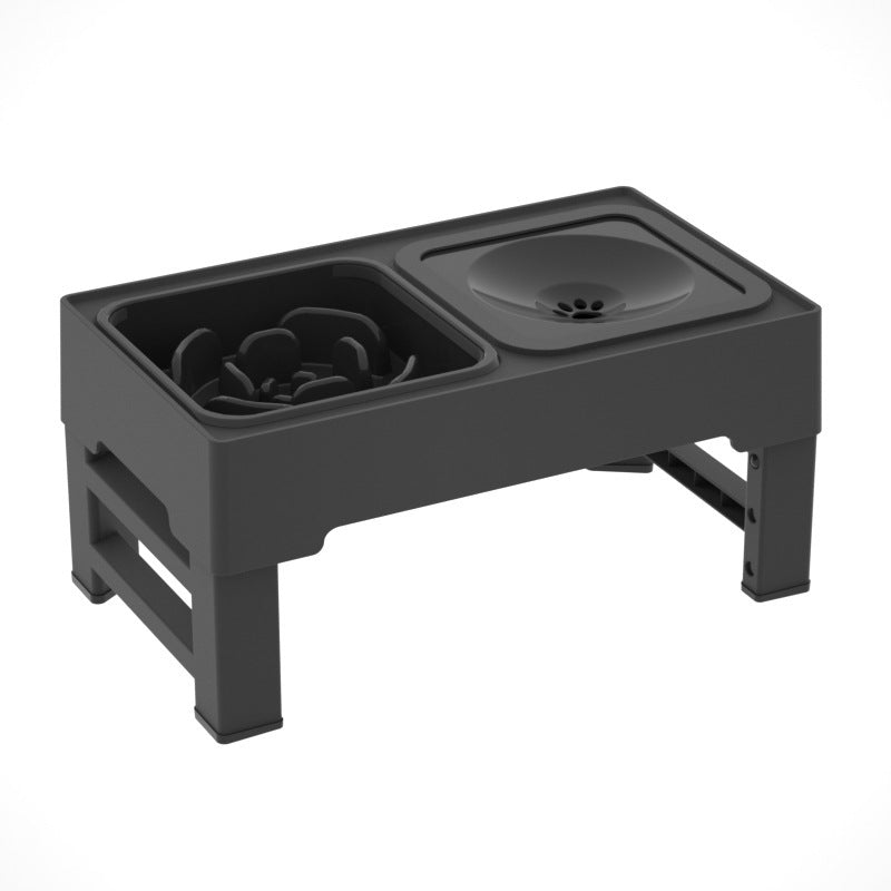 Dog Double Height Pets Feeding Bowls