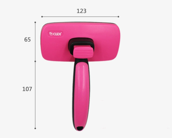 Curly Dog Hair Removal Comb Brush