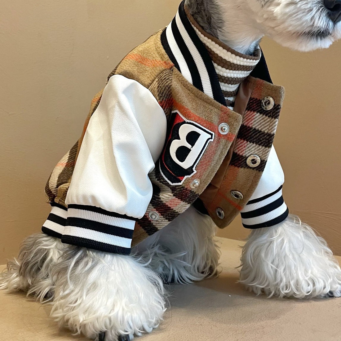 Dog Clothes Winter Wool Jacket