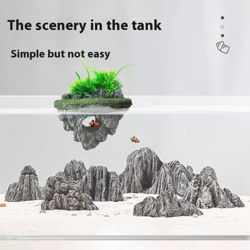 Fish Tank Landscaping Floating Ornaments