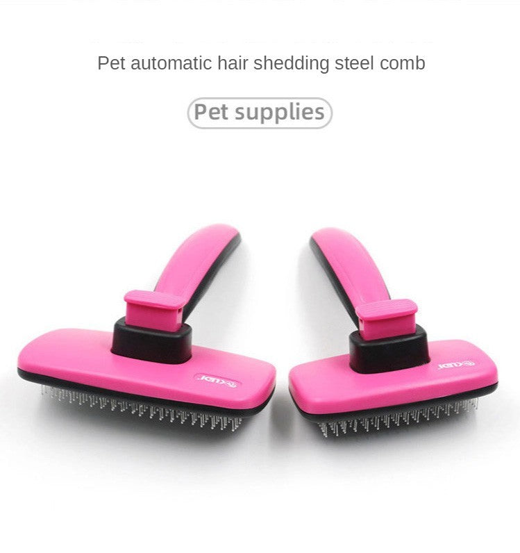 Curly Dog Hair Removal Comb Brush
