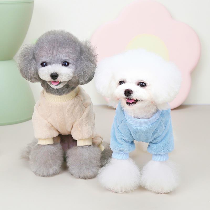 Pet Clothing Winter Four-leg Cotton Jacket