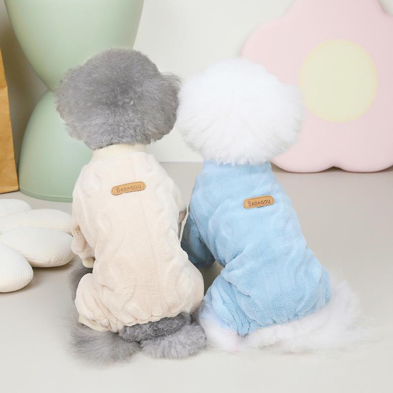 Pet Clothing Winter Four-leg Cotton Jacket