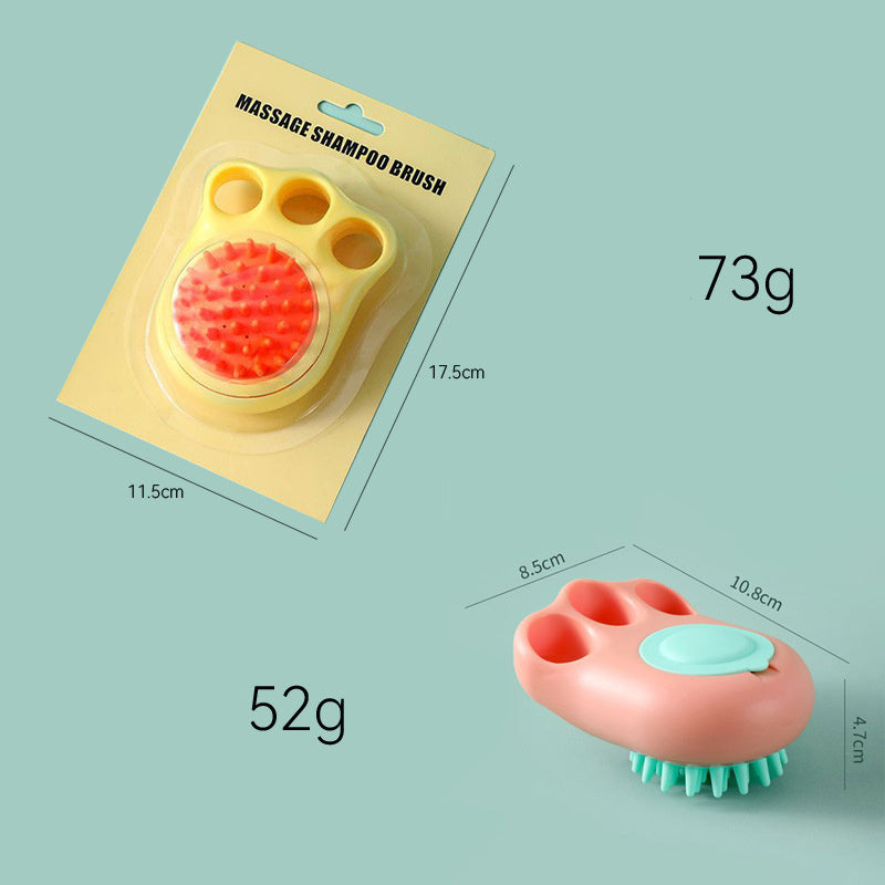 Cat Claw Bath Brush Pet Supplies