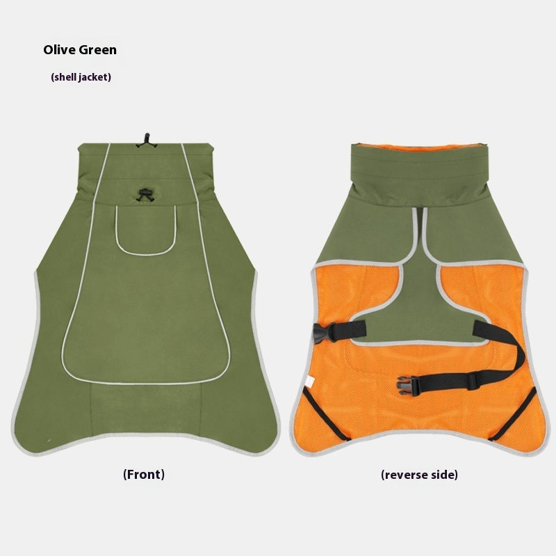 Dog Shell Waterproof Jacket