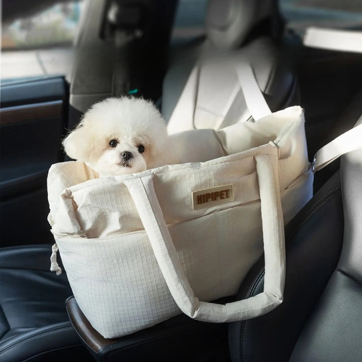 Pet Carrier With Adjustable Safety Leash