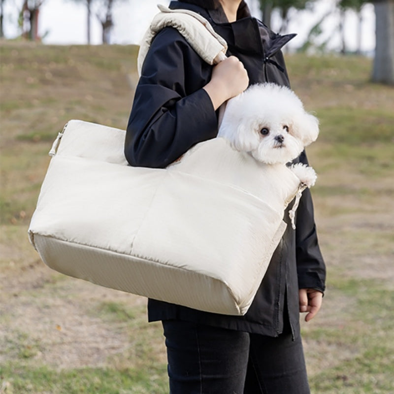 Pet Carrier With Adjustable Safety Leash