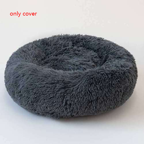 Plush Round Warm Winter Bed
